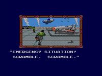 une photo d'Ã©cran de Scramble Spirits sur Sega Master System